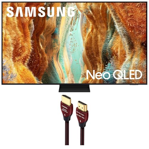 Samsung QN85QN70FAFXZA 85 Inch Neo QLED 4K Smart TV with a WireLogic Ruby 8ft Ultra High Speed 4K-8K-10K HDMI Cable (2025)