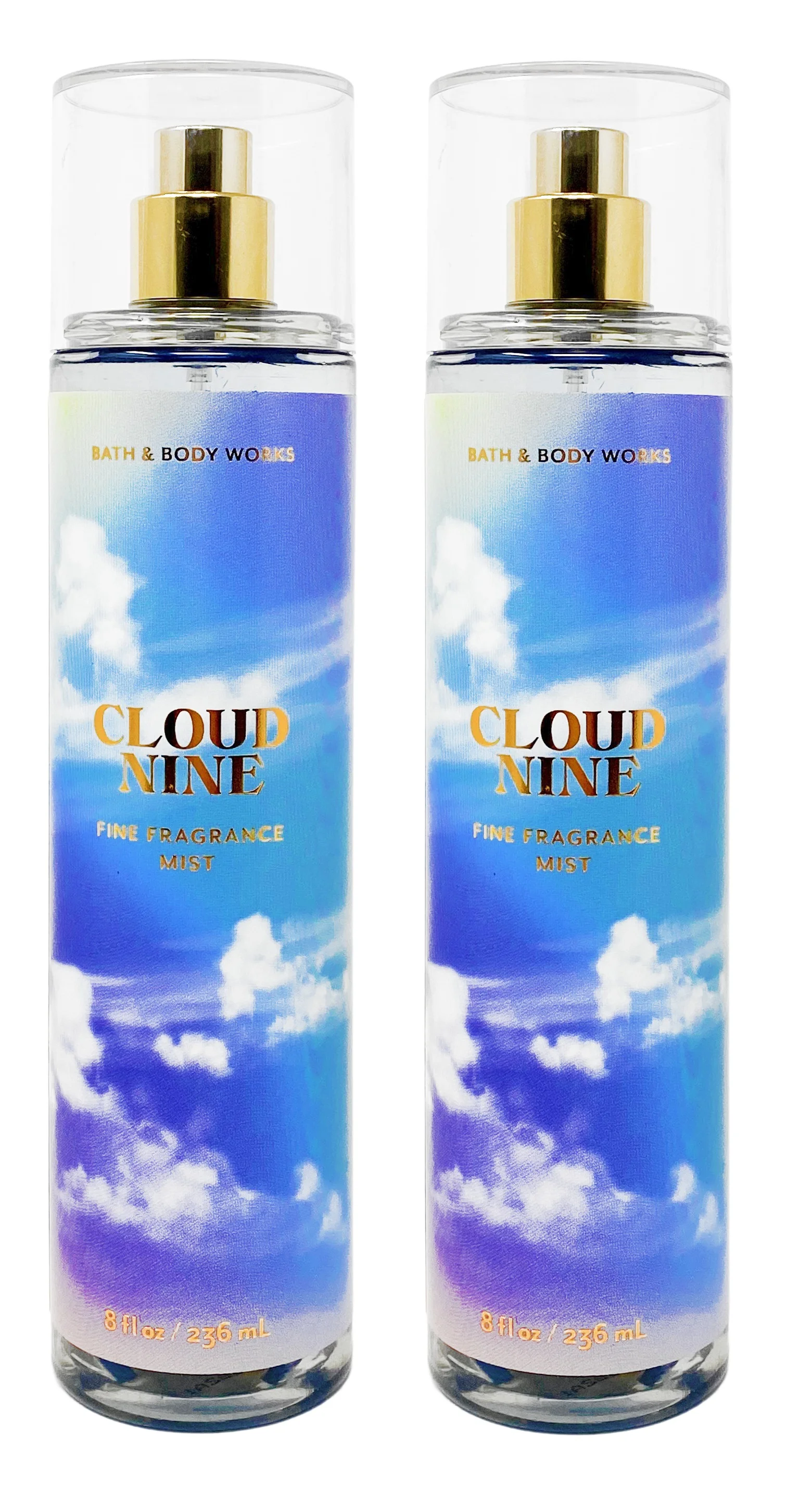 Bath & Body Works Cloud Nine - 2 Pack Of Fine Fragrance Mist