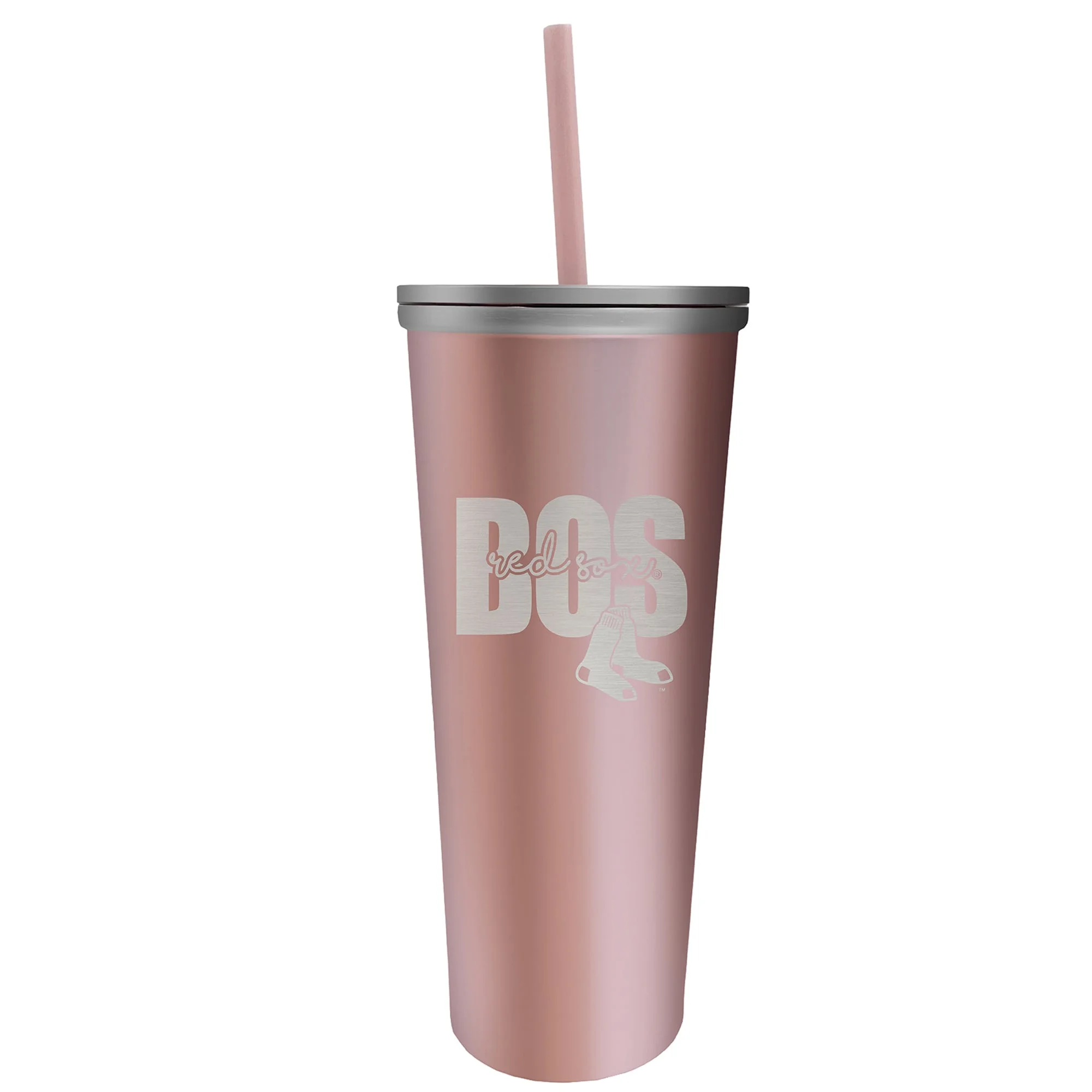 Boston Red Sox 18oz. Skinny Rose Gold Tumbler