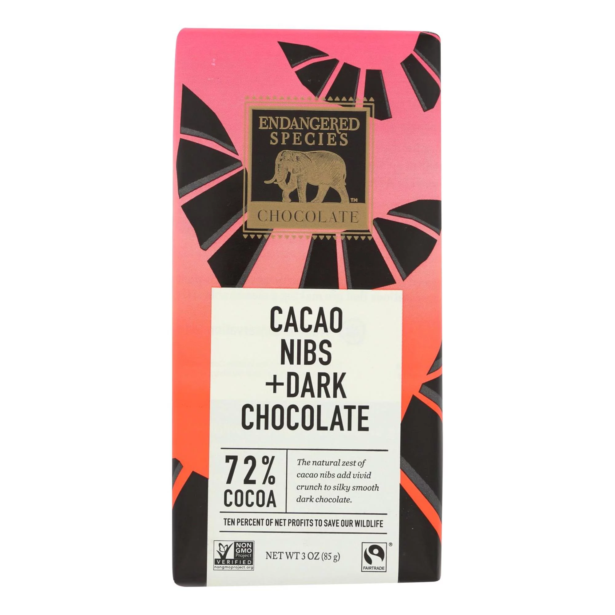 Endangered Species Chocolate Bar Bat, 3 Oz