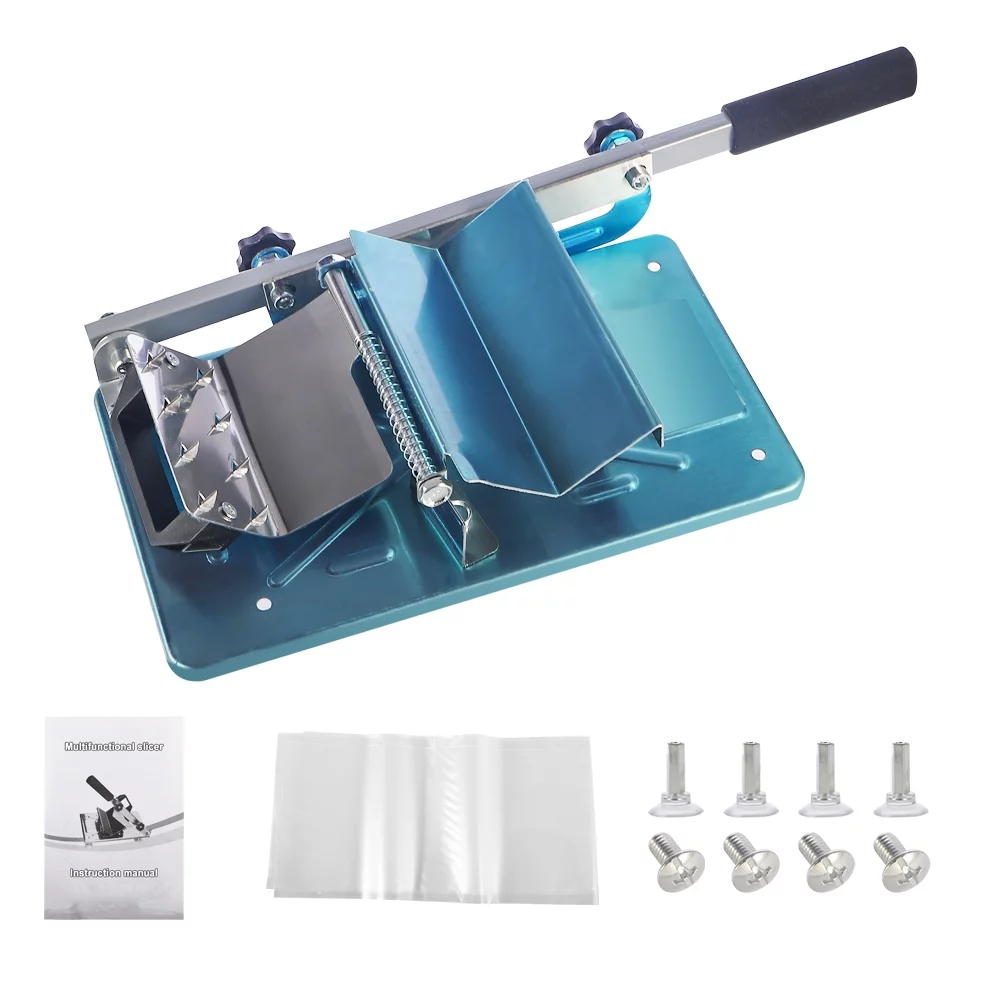 Deli-Quality Slicing at Home - Stainless Steel Meat Slicer