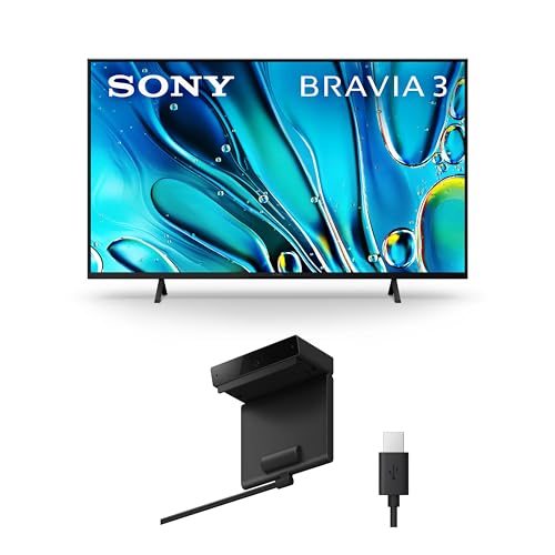 Sony 65-Inch Class 4K Ultra HD BRAVIA 3 LED Smart TV with Google TV Dolby Vision HDR, PS5 Exclusive Features, K-65S30