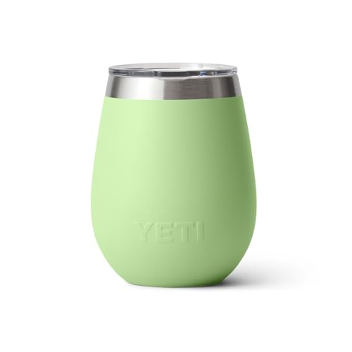 YETI Rambler 10 oz Wine Tumbler, Vacuum Insulated, Stainless Steel with MagSlider Lid, Navy