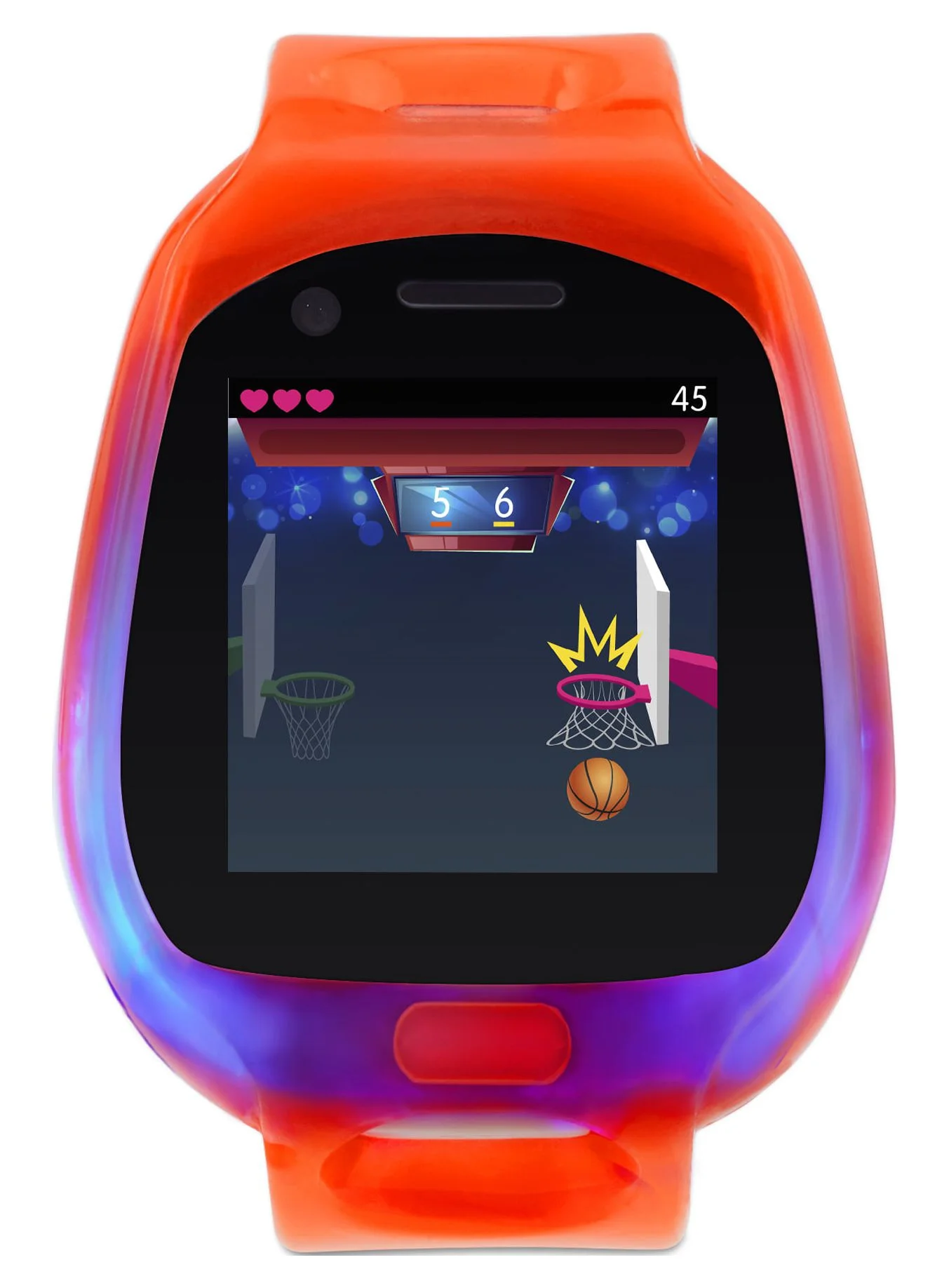 Little Tikes Tobi 2 Robot Red Smartwatch- 2 Cameras w Interactive Robot Games, Videos, Selfies, Pedometer, Touch Screen, Parental Control- Gifts, Smart Watch for Children 6+