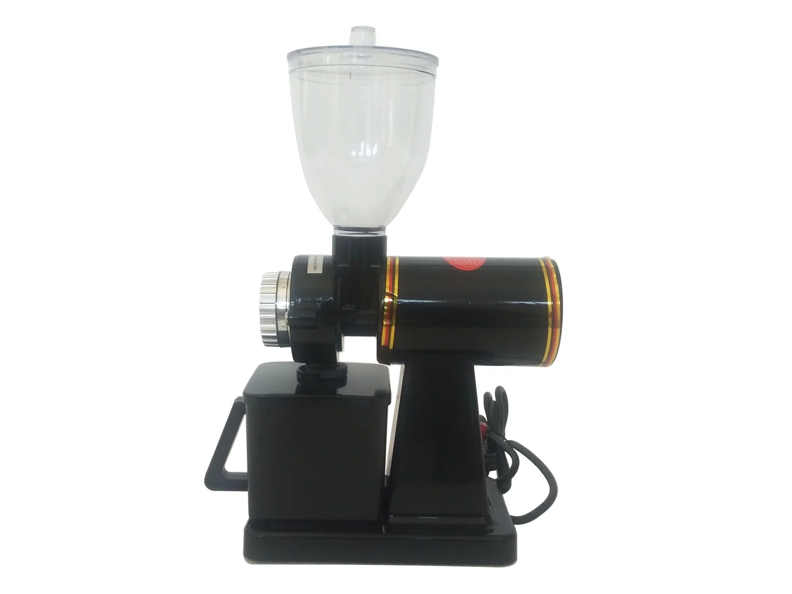 INTBUYING Mini Electric Coffee Grinder Household Coffee Bean Grinder Black