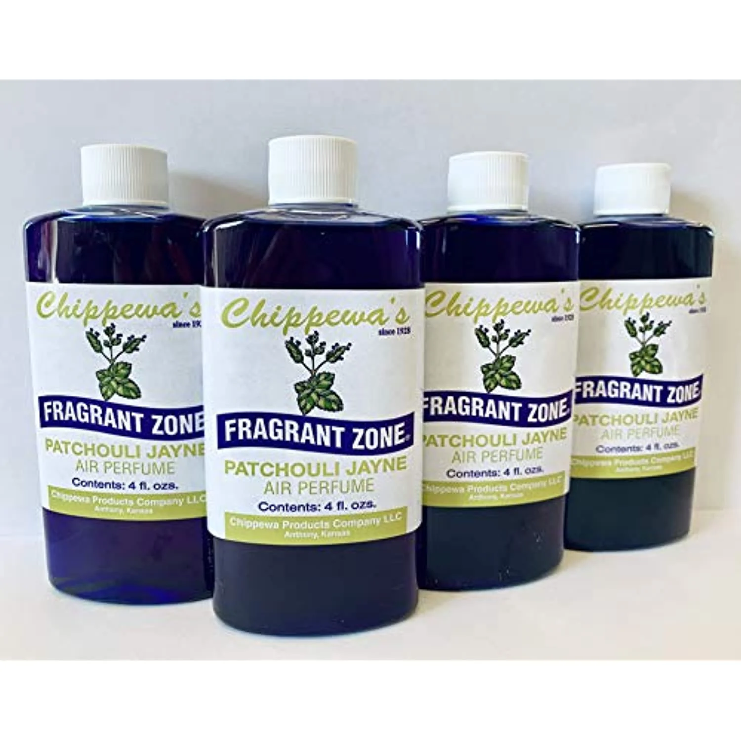 FRAGRANT ZONE Patchouli Jayne 4 Pack