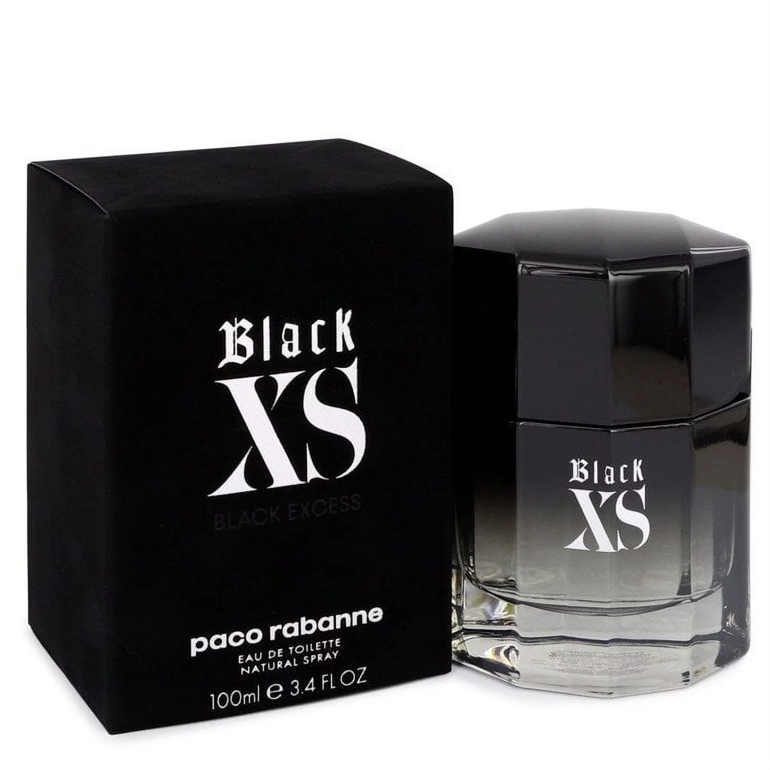 Black XS by Paco Rabanne 3.4 oz EDT