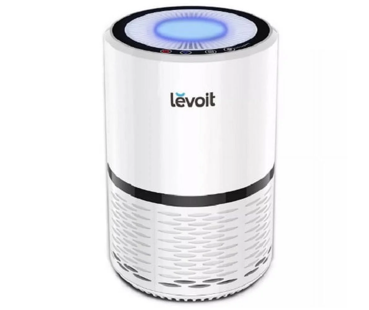 Refurbished LEVOIT HEAPAPLVNUS0021 Compact 125 sq. ft. True HEPA Air Purifier with Bonus Filter