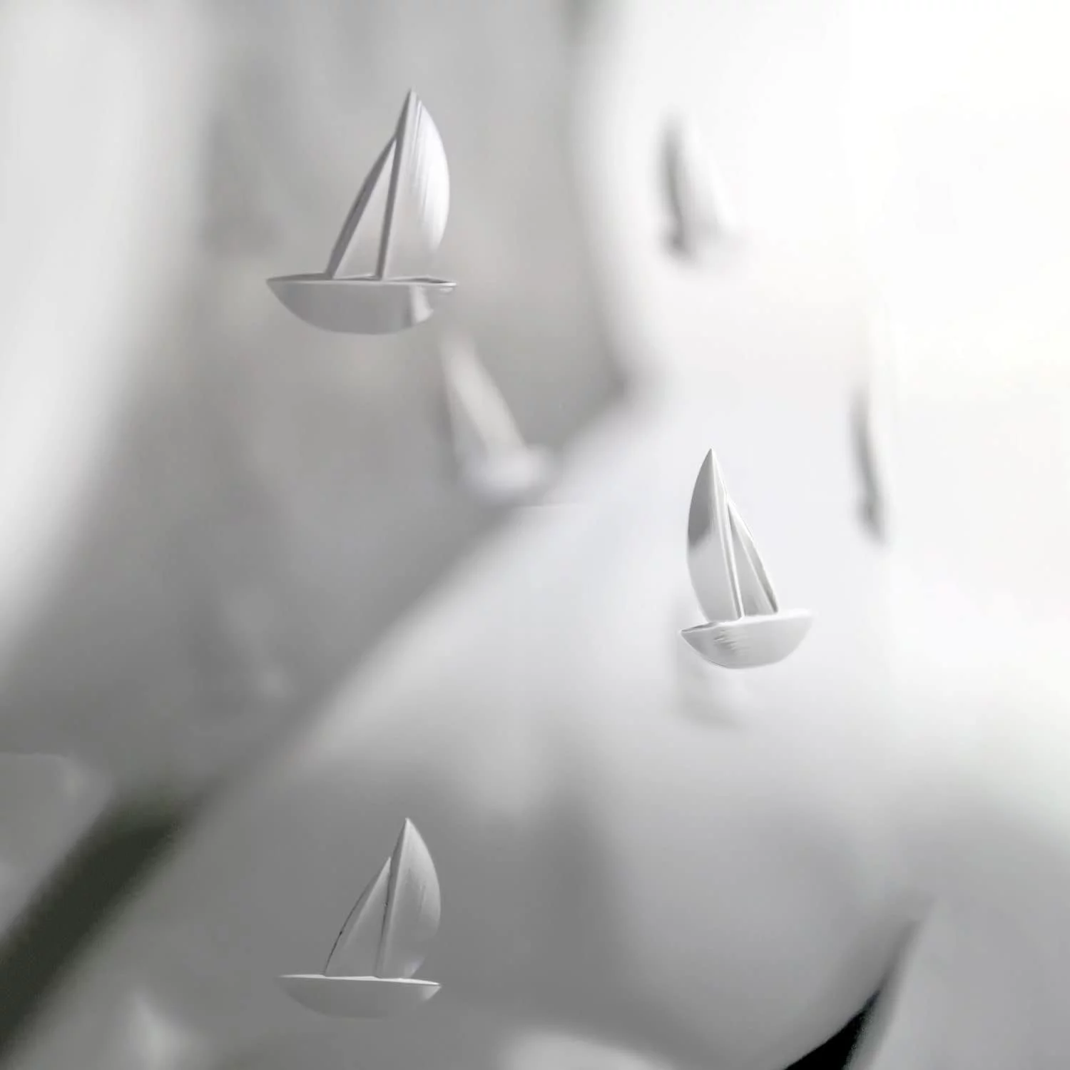 Sailing Martini Glass | Set Of 4 Stemmed 10 Ounce Martini Glasses | Lead-Free Glass | -Wheel Etched Cocktail Glasses | Made In The