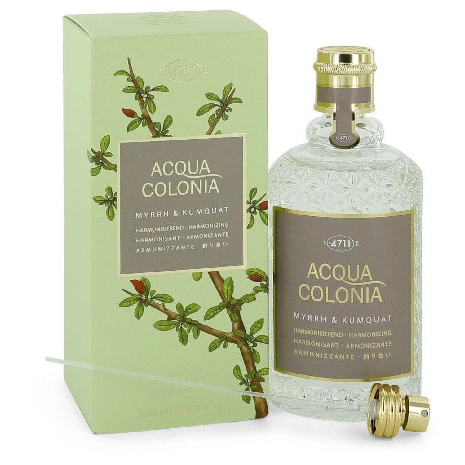 4711 Acqua Colonia Myrrh & Kumquat by 4711 Eau De Cologne Spray 5.7 oz For Women
