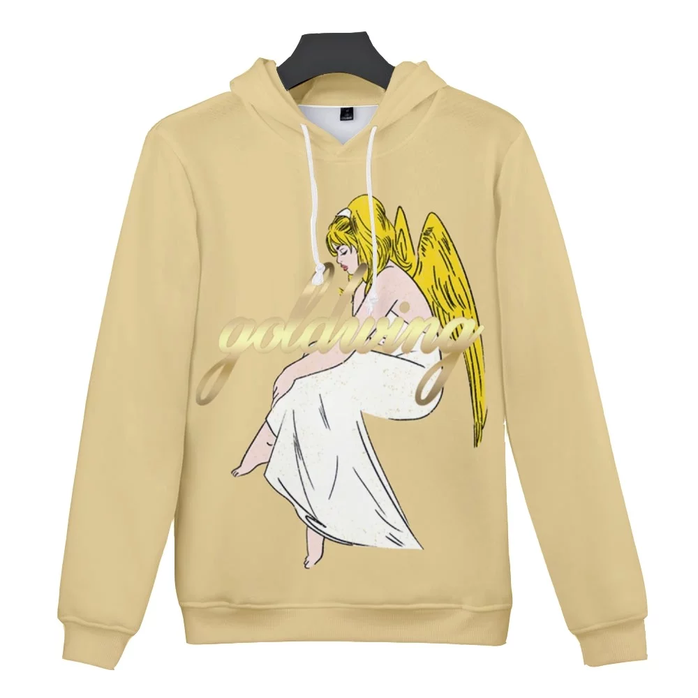 Billie Eilish Goldwing Hoodie Man/Woman Hip Hop Hoodies Fans Sweatshirts Printed Casual Clothes