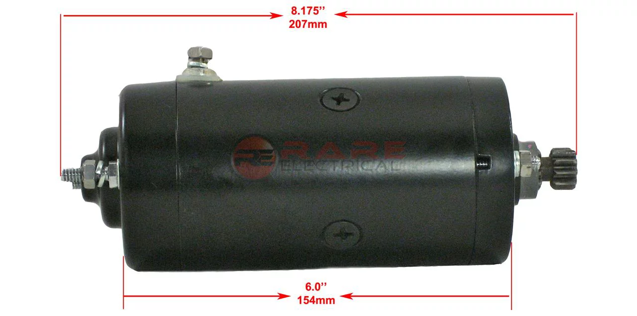 Starter And Solenoid Fits Harley Davidson Superglide Fat Bob Fxef 80-84 Saj4003A