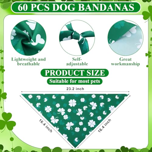 Reginary 108 Pcs Dog Bandanas Bow Tie Set Bulk Fall Pet Triangle Scarf Plaid Pattern Pets Kerchief Adjustable Washable Bibs Neck Collar for Medium Small Puppy Dogs Reversible Costume Accessories
