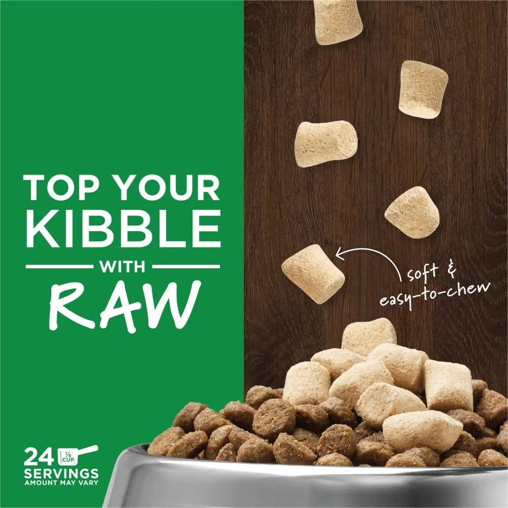 Instinct Freeze Dried Raw Boost Mixers Grain Free Grass Fed Lamb Recipe All Natural Dog Food Topper by Nature