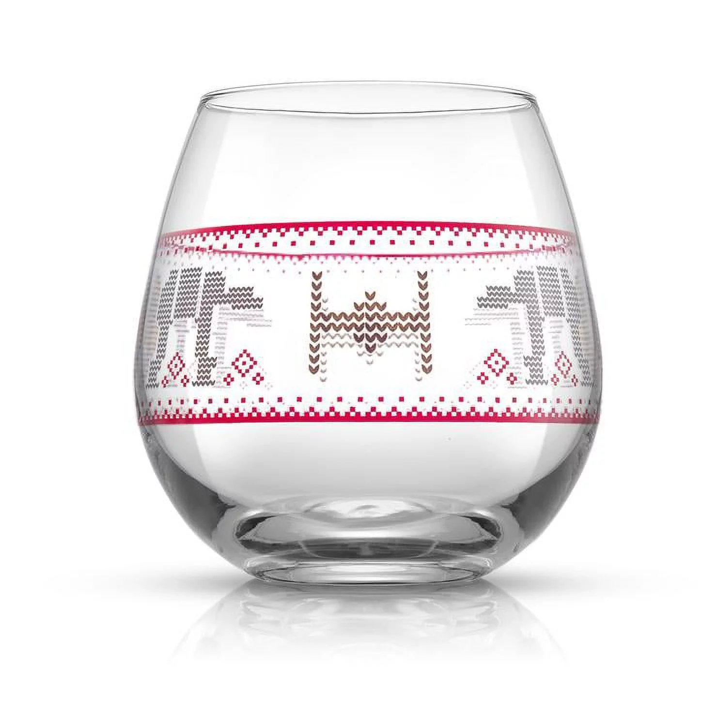 NEW Star Wars Ugly Sweater Collection Stemless Drinking Glass - 15 oz - Set of 4 Holiday Gift Drinking Stemless Drinking Glasses