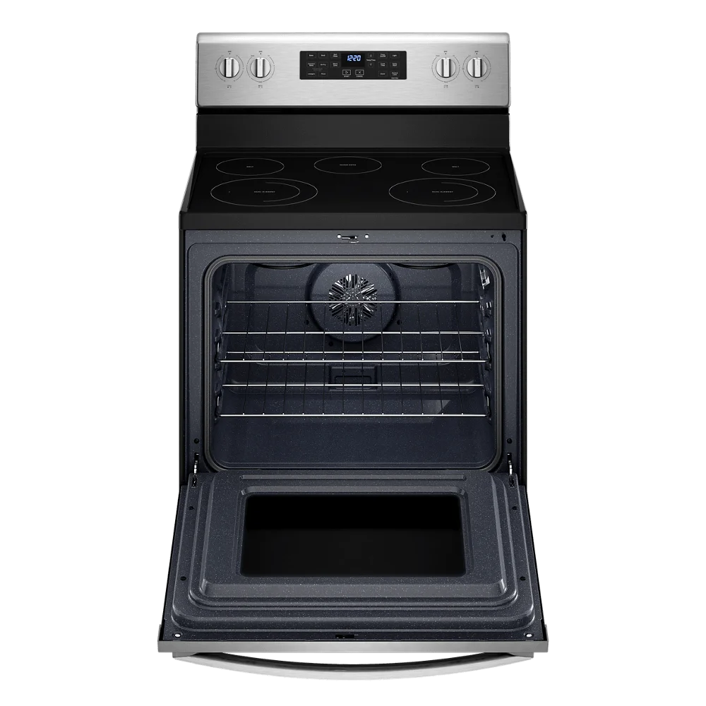 Whirlpool WFE535S0LS 5.3 Cu. Ft. Stainless Freestanding Electric Convection Range