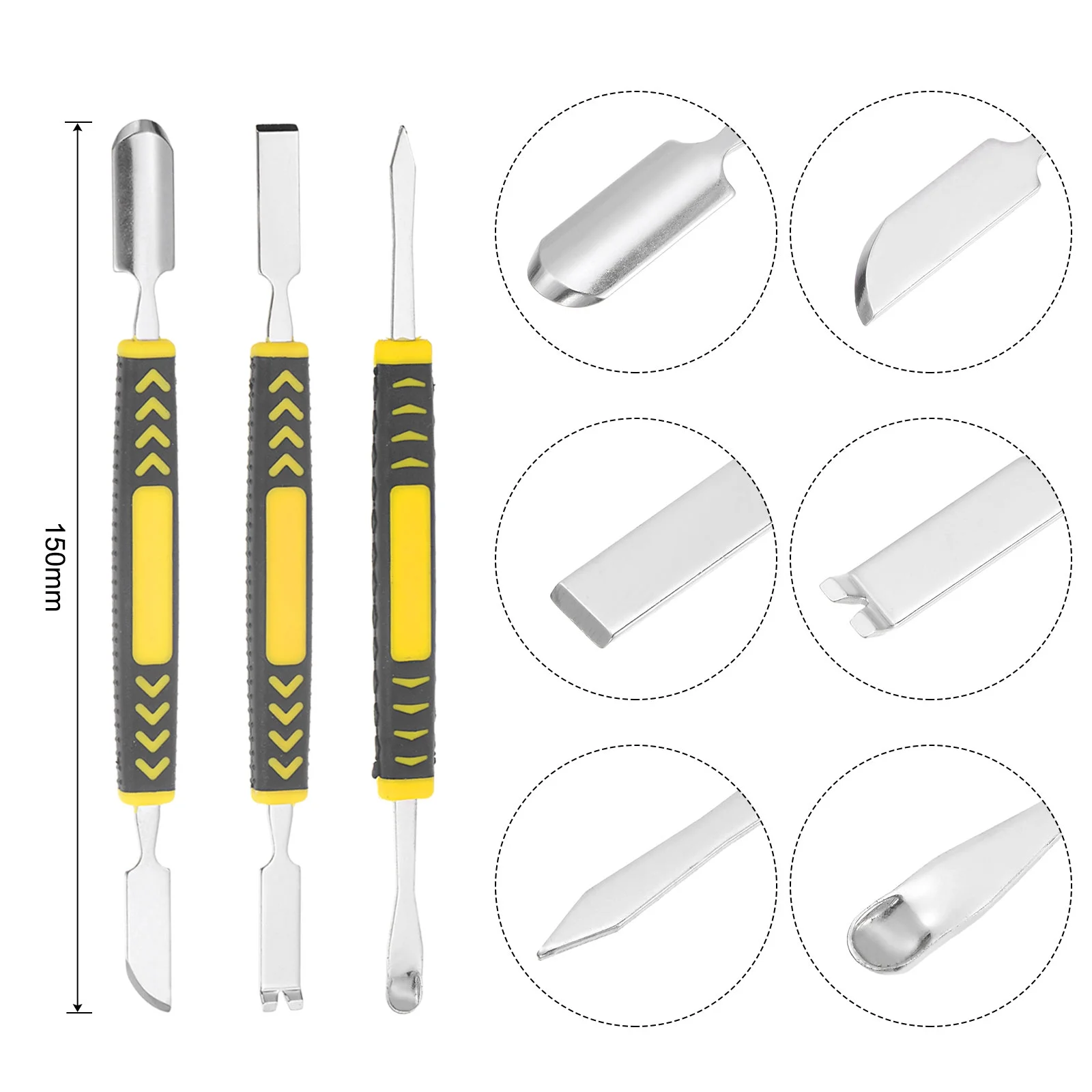 Uxcell Electronics Repair Tool Kit 18 in 1 Magnetic Precision Screwdriver Crowbar Sets