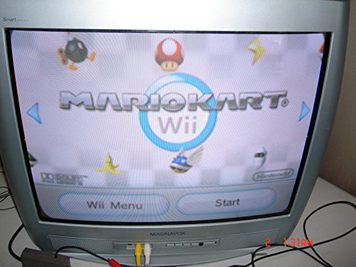 Wii Console with Mario Kart Wii Bundle - White