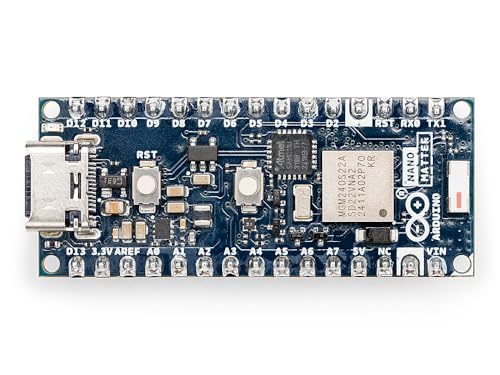 Arduino Nano Matter with Headers [ABX00137] – Compact IoT Development Board with Matter Protocol, Wi-Fi & Thread Support, Ideal for Smart Home & Embedded Applications