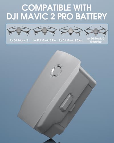 Mavic 2 Pro Battery 2-Pack, 3850mAh 15.4V Intelligent Flight Battery for DJI Mavic 2 Pro, Zoom, Enterprise Advanced, 31 Minutes Max Flight Time Drone Batteries