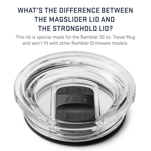 YETI Rambler 30 oz Travel Mug, Stainless Steel, Vacuum Insulated with Stronghold Lid