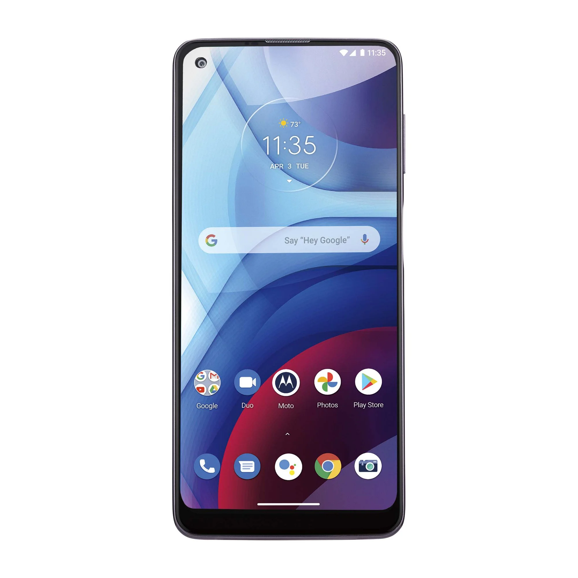 Pre-Owned Motorola 82040153 Consumer Cellular Moto G Power 64GB Smartphone, Gray (Refurbished: Good)