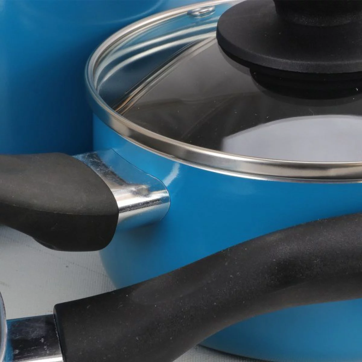 Palmer 8pc Cookware Set in Turquoise