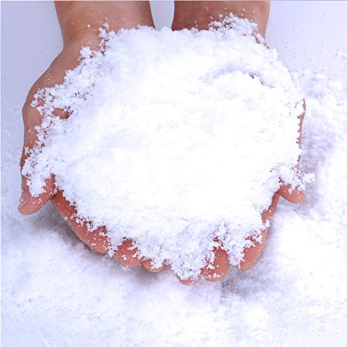 Instant Snow Powder 454 Grams: Create 8 Gallons of Fluffy Snow in Seconds
