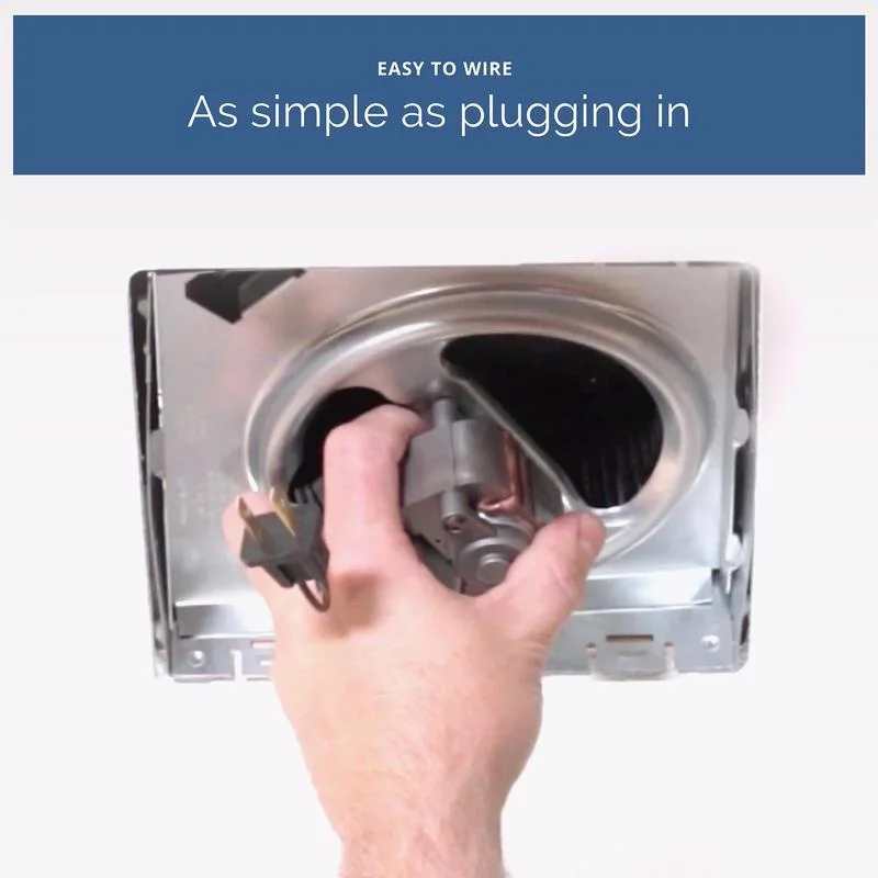 Broan QuicKit 60 CFM 2.5 Sones Bath Fan