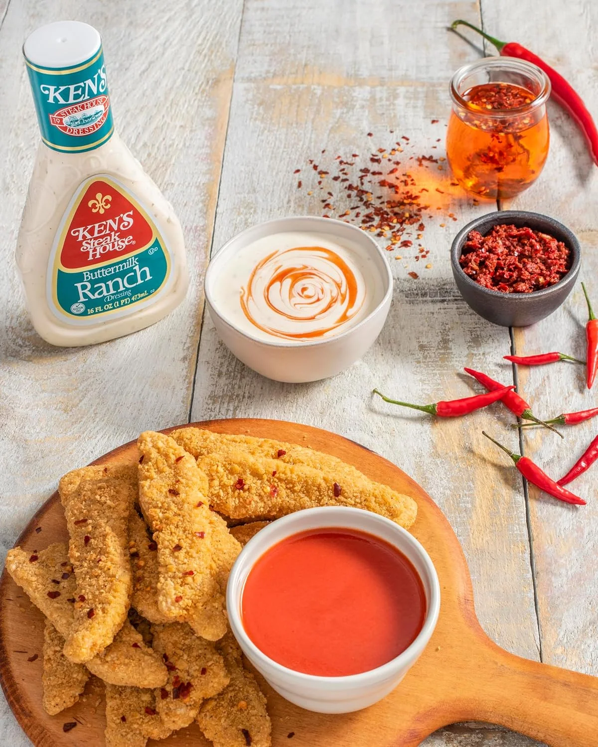 Steakhouse Buttermilk Ranch Dressing, 16 Oz. (Pack Of 3)