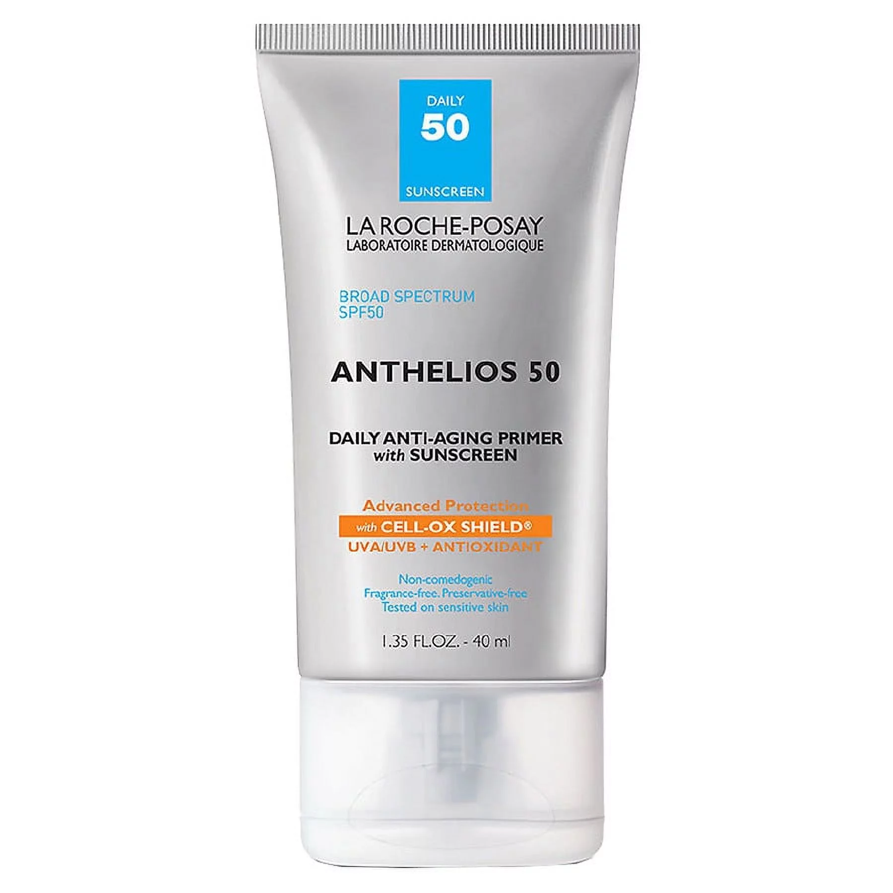 La Roche-Posay Anthelios Anti-Aging Face Primer, Daily Sunscreen with SPF 50