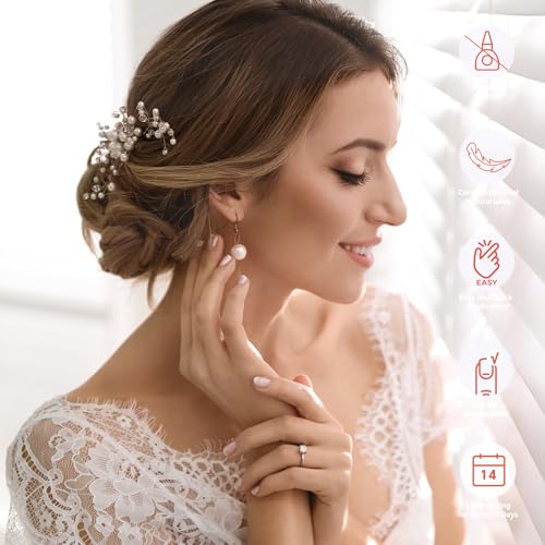 Semi Cured Gel Nail Strips-Easy Apply Christmas Gel Nail Stickers Holiday Semi Cured Manicure Strips with Sparkling Xmas Designs (Classic Yule)