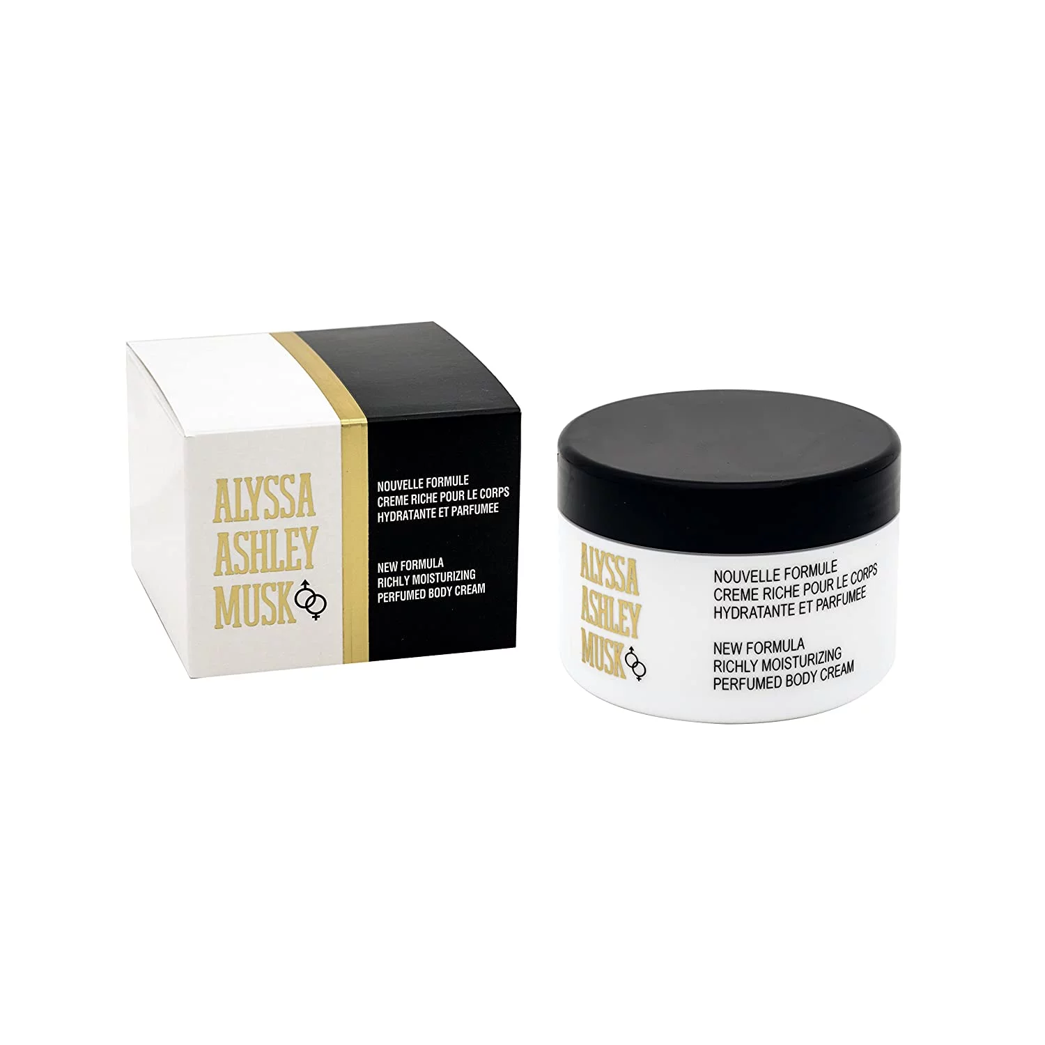 Pack of (3) Alyssa Ashley Musk By Alyssa Ashley For Women Body Cream 8.5 Oz