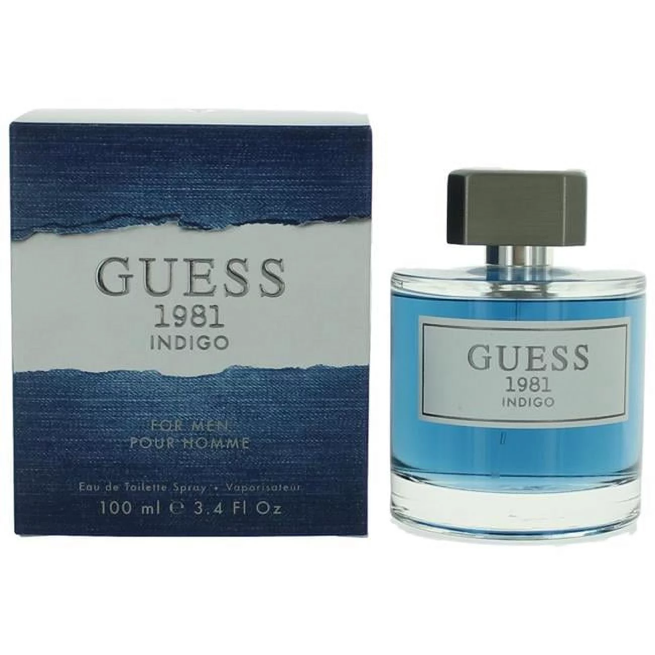 Guess  3.4 oz Guess 1981 Indigo Eau De Toilette Spray for Men