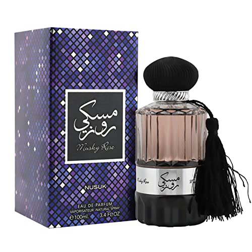 Musky Rose by Nusuk Eau De Parfum Spray (Unisex) 3.4 oz / 100 ml (Women)