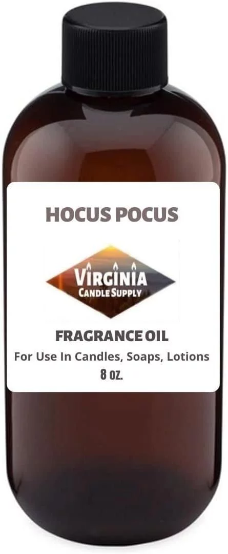 Hocus Pocus Fragrance Oil Our Version of The Brand Name 8 oz Bottle for Candle Making, Soap Making, Tart Making, Room Sprays, Lotions, Car Fresheners, Slime, Bath Bombs, Warmers