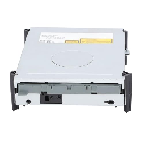 Asixxsix Game Console Disk Drive, External CD DVD Drive ROM Driver Metal Optical Disc Drive for X Box 360 Game Console, Portable External Game Hard Drive Disk, Game Console Accessories