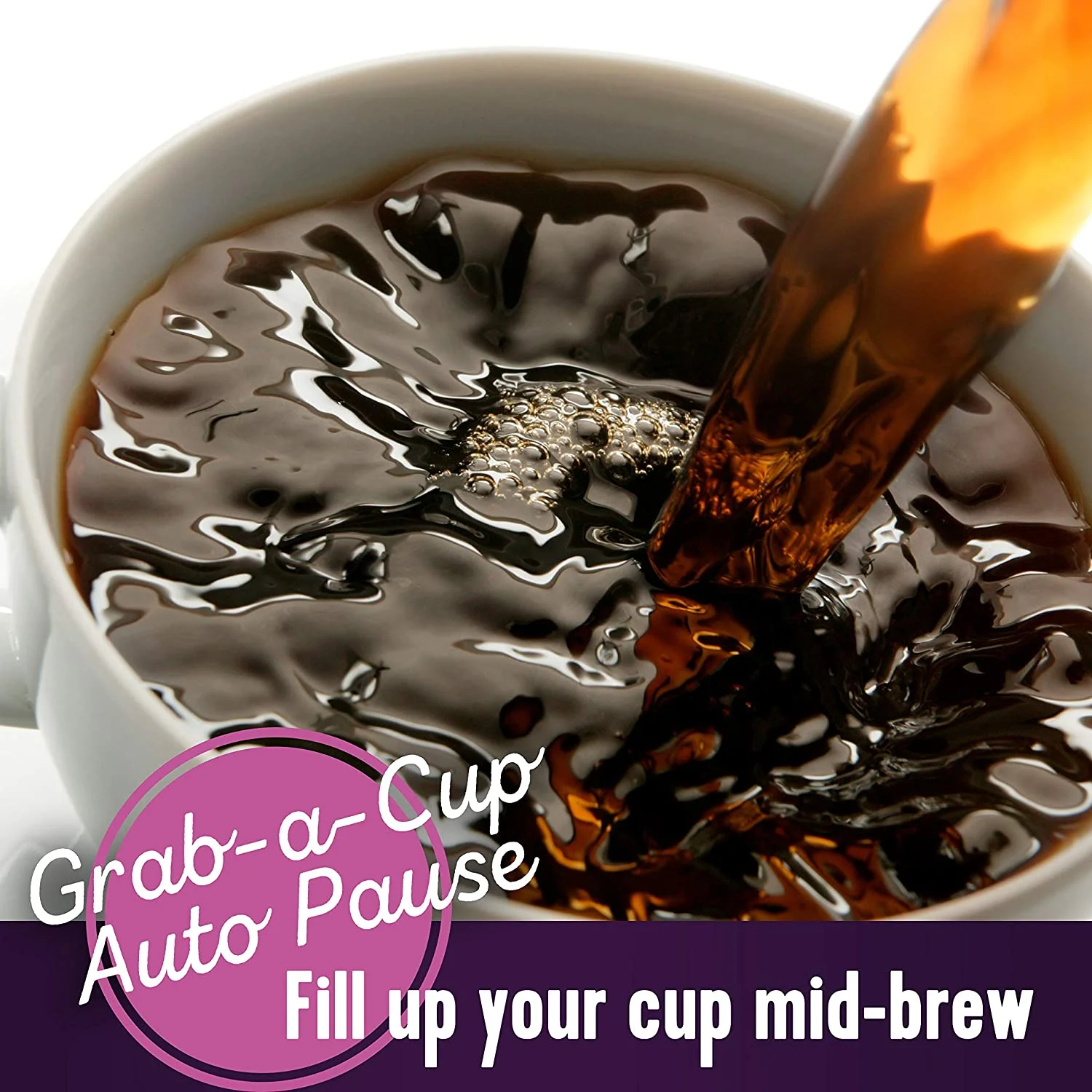 Mr. Coffee 12-Cup Coffee Maker, Black