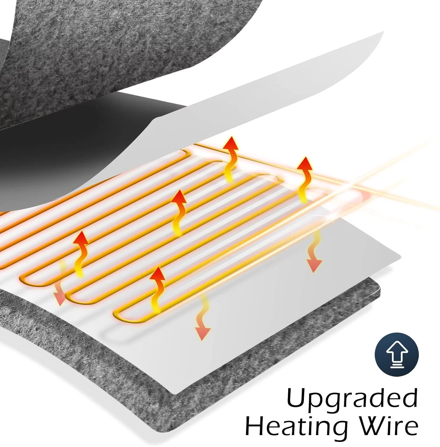 Electric Heated Blanket Throw 50