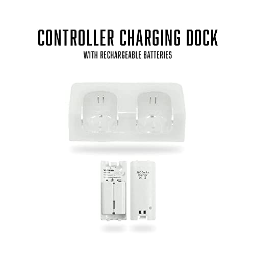 Nintendo Wii Console, White Premium Bundle (Renewed)