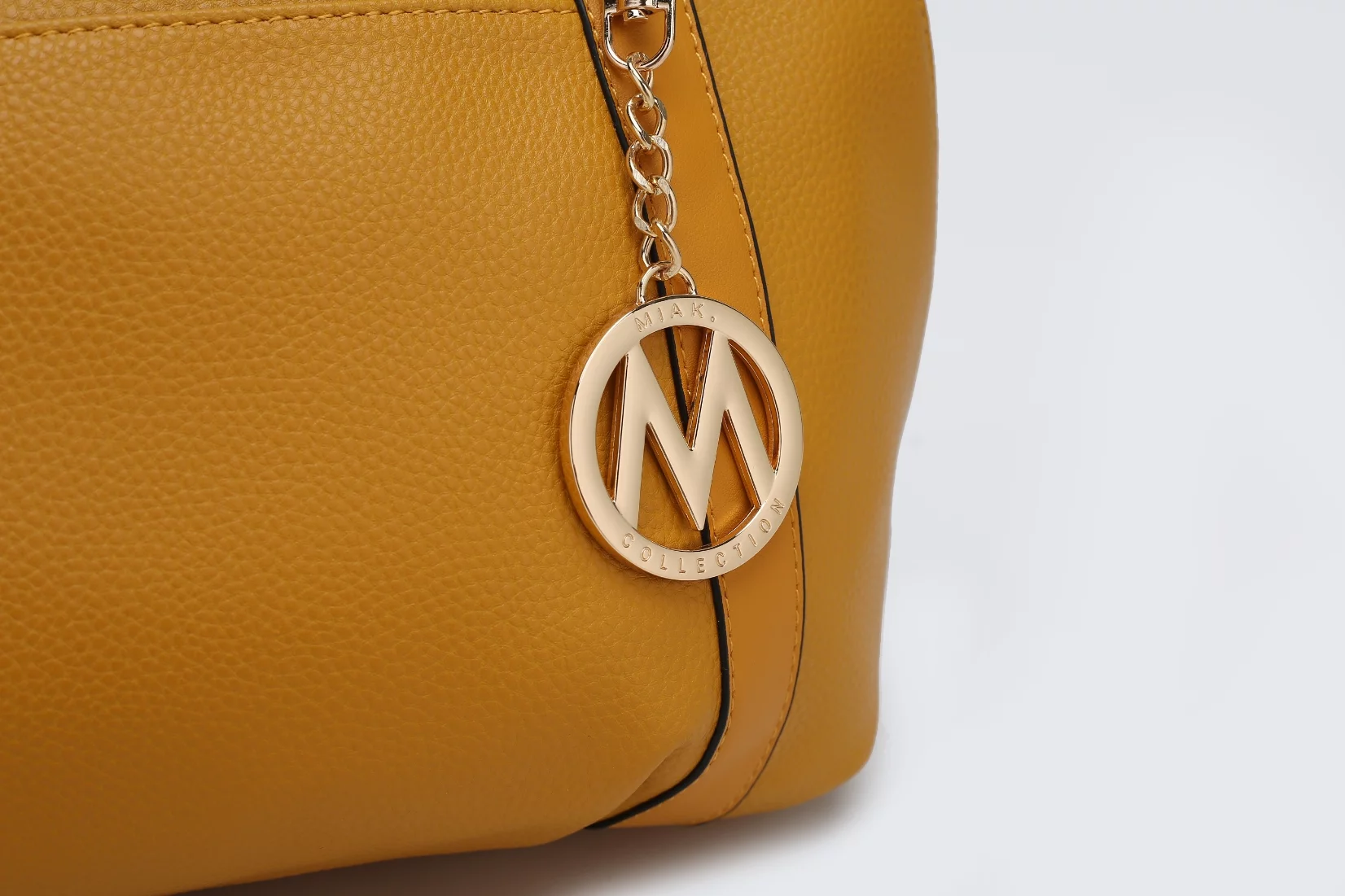 MKF Collection Darielle Vegan Leather Women's Satchel Handbag & Wallet Set by Mia K. - Black