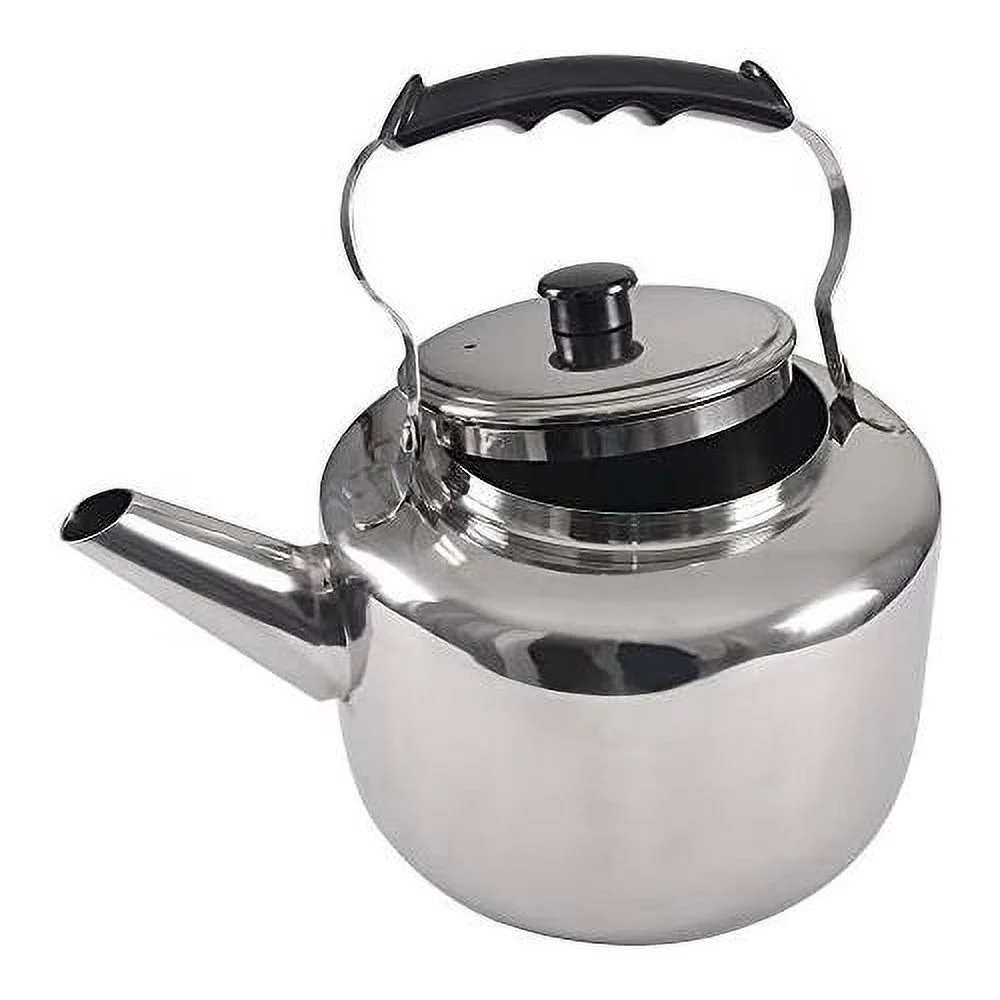 Stainless Steel Water Kettle, 7 Quart, Silver