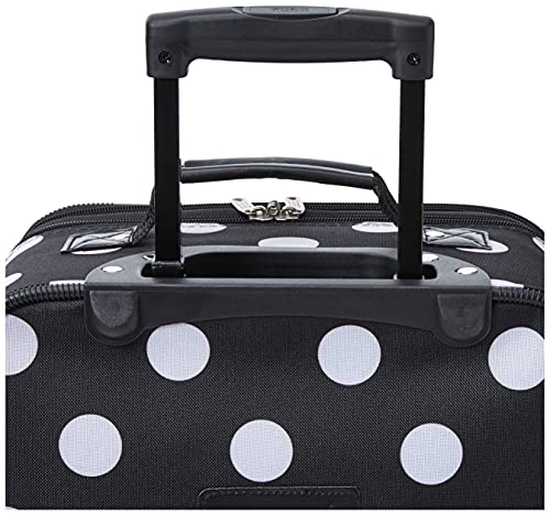 Rockland Fashion Expandable Softside Upright Luggage Set, Charcoal, 2-Piece (14/19)