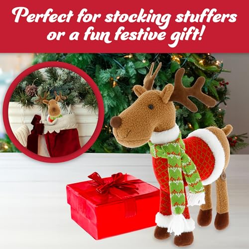 SCS Direct Reindeer Plush 12
