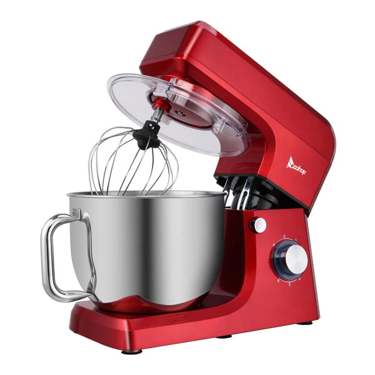 Mother's Day Sales - ZOKOP ZK-1511 Chef Machine 7L 660W Mixing Pot With Handle Red Spray Paint - SY