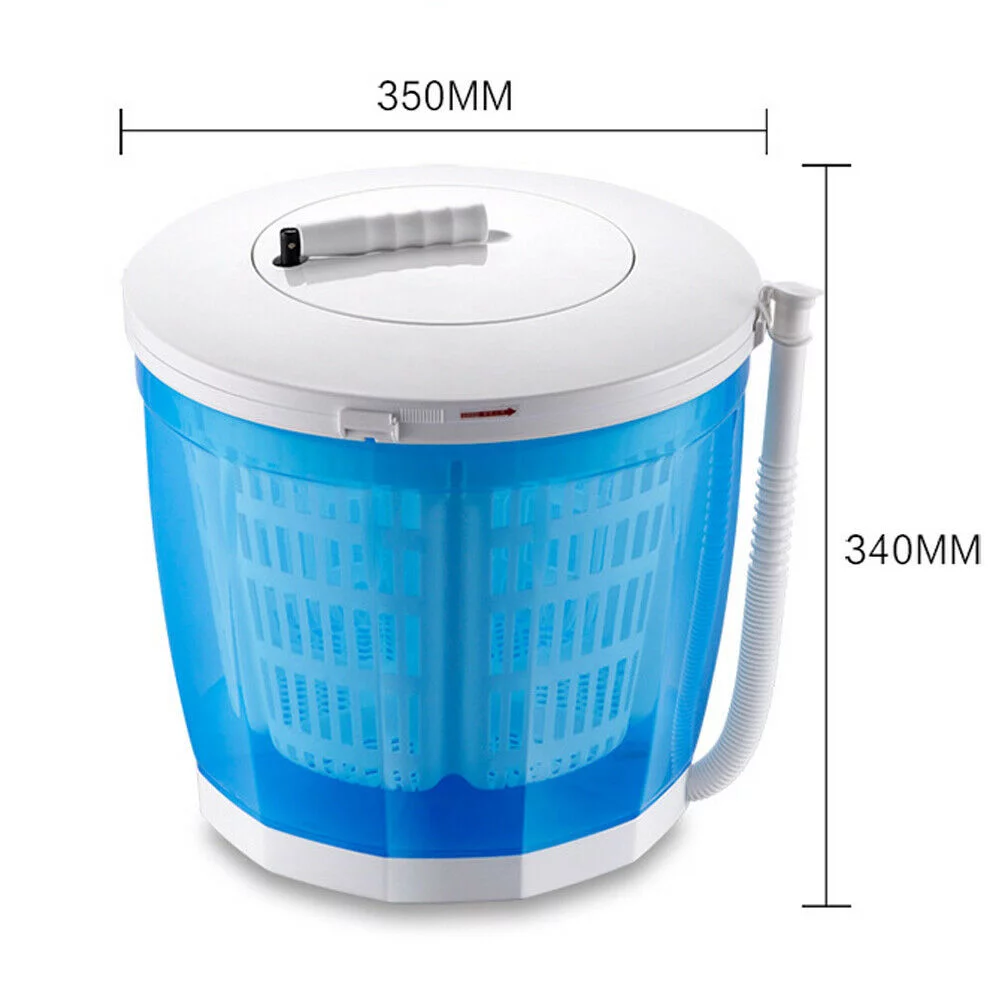 MIDUO Washing Machine 2kg Portable Washer Spin Dryer Manual Drain