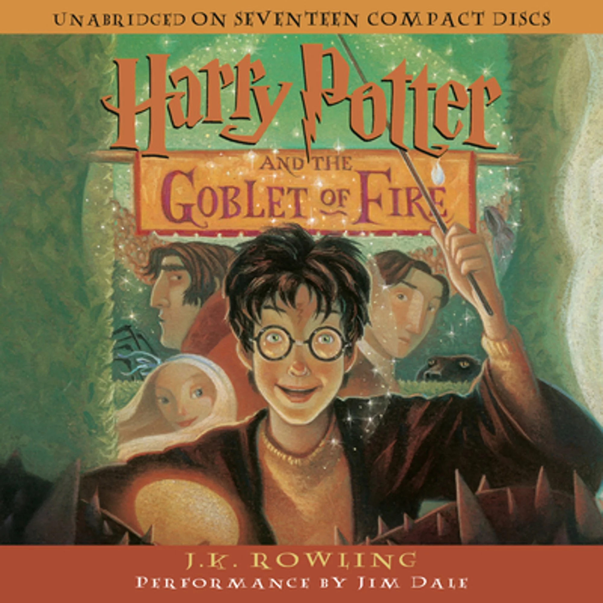 Pre-Owned Harry Potter and the Goblet of Fire (Audiobook 9780807282595) by J K Rowling, Jim Dale