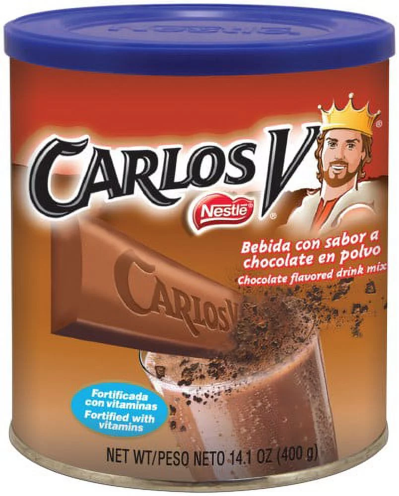 Nestle Carlos V Chocolate Flavored Drink Mix (Pack of 2)