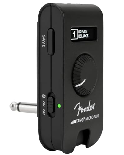 Fender Mustang Micro Headphone Amplifier, with 2-Year Warranty