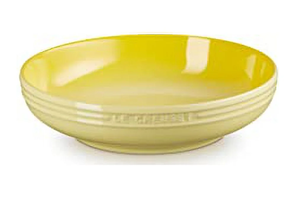 Le Creuset Round Dish Deep Dish 20cm Soleil Heat Resistant Cold Resistant Microwave Oven Dishwasher Safe Oven Dish Heat Resistant Dish